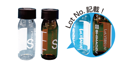 Shim-vial S glass