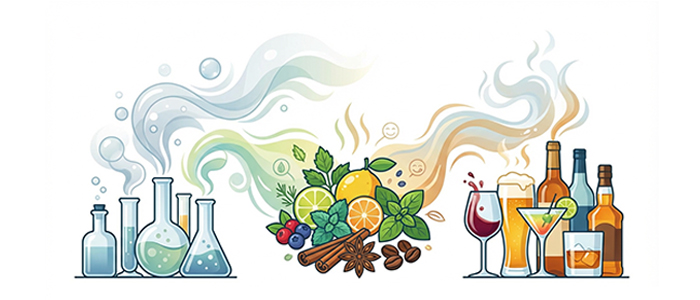 揮発性化合物・風味化合物・アルコール飲料