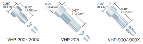 高耐圧用 SS 製 VHP フィッティング（ナット、フェラル付き）