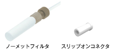 ノーメット　生体サンプル向き移動相フィルタ画像